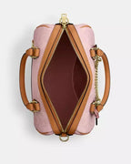 Rowan Satchel Bag In Signature Canvas With Charms mini