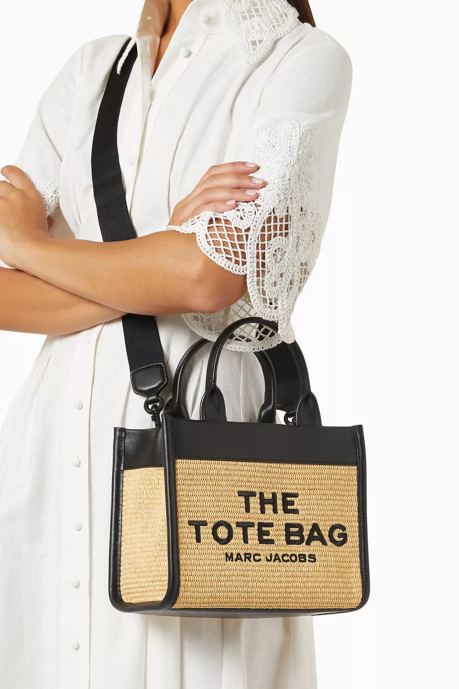 The tote bag Marc jacobs Raffia