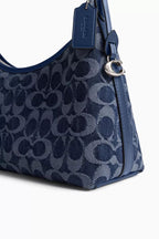 Juliet Shoulder Bag 25 In Signature Denim