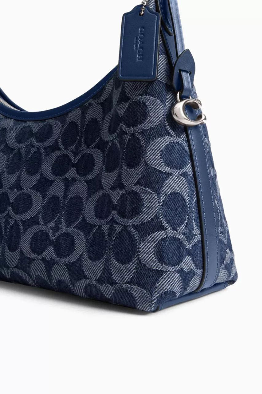 Juliet Shoulder Bag 25 In Signature Denim