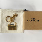 Coach tabby bag charm keychain