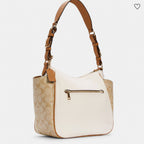 Coach Rori Shoulder Bag In Colorblock Signature Canvas