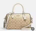 Rowan Satchel Bag In Signature