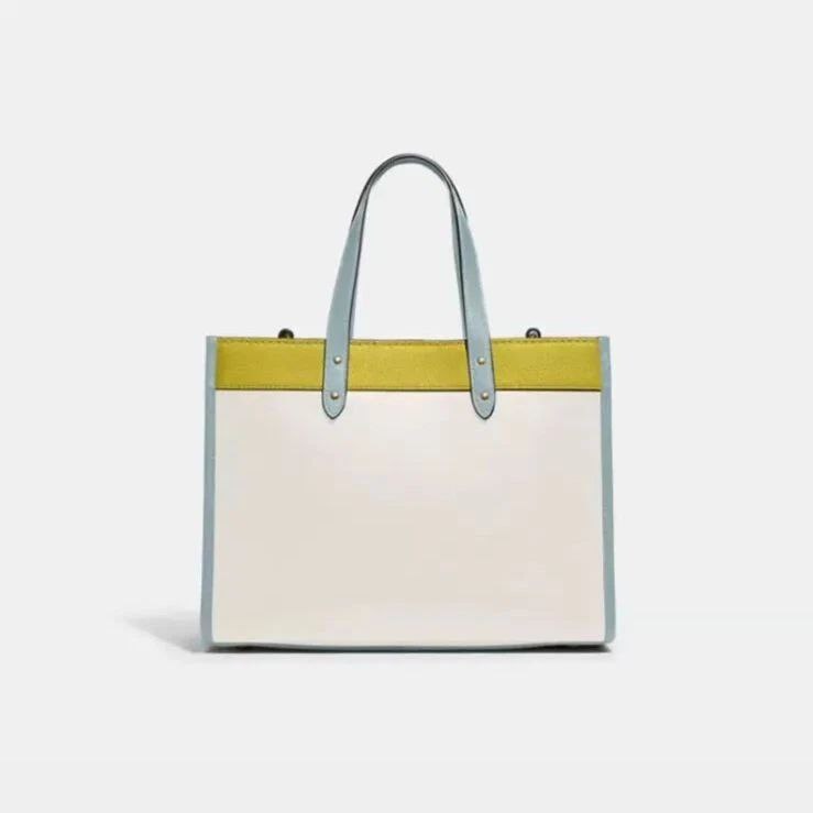 Coach Colour-Block Field Tote Bag 30