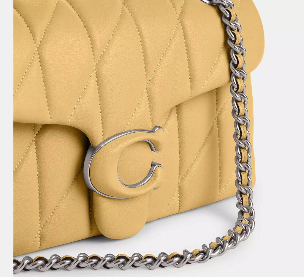 Tabby coach shoulder bag 26 yellow