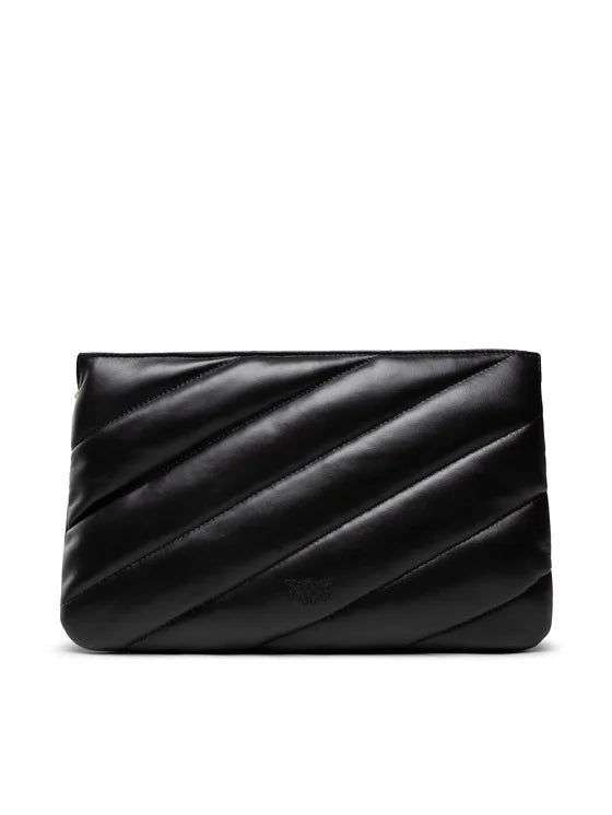 Leather messenger bag TWINS