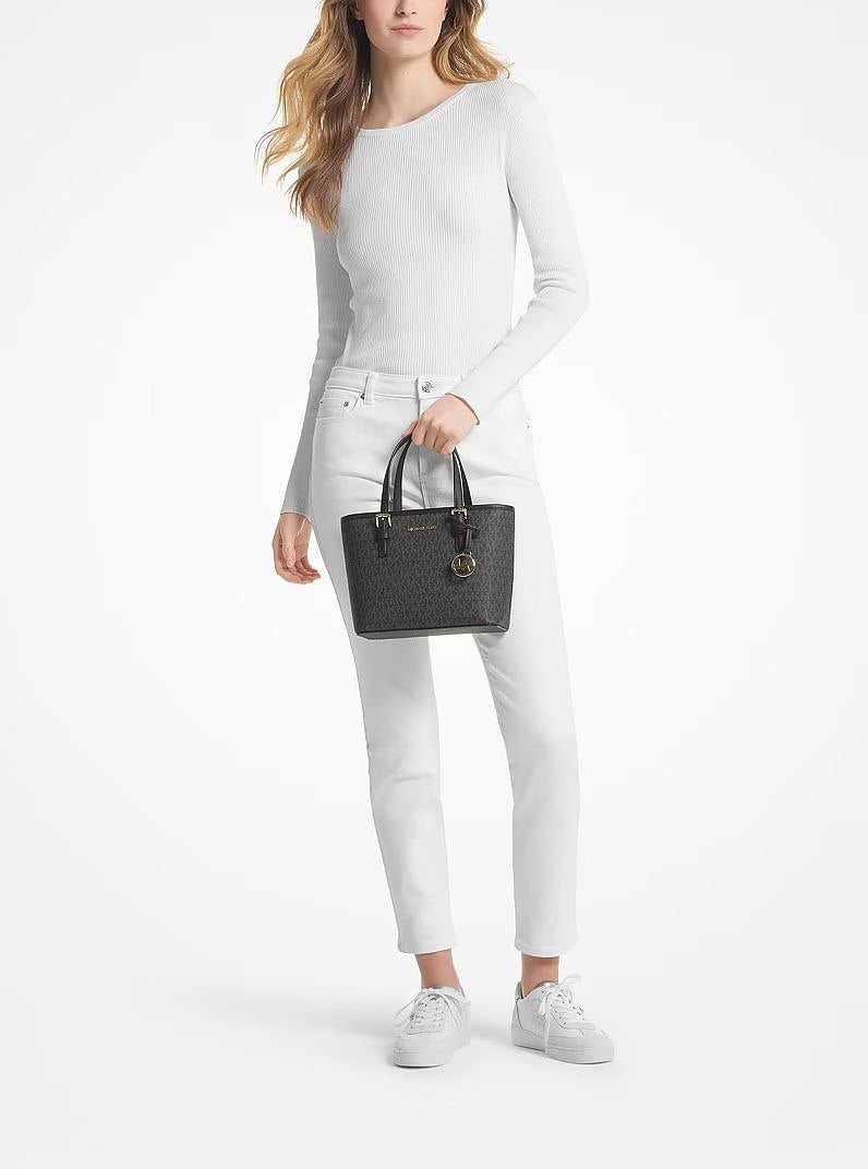 Michael kors 

Jet Set Travel Extra-Small Logo Top-Zip Tote Bag