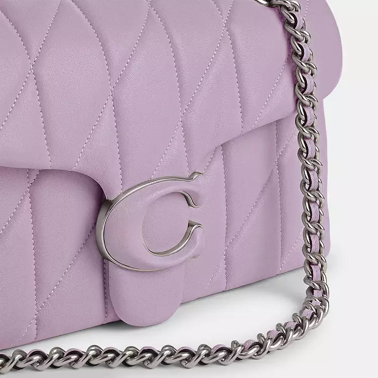 Tabby coach shoulder bag 26 purple