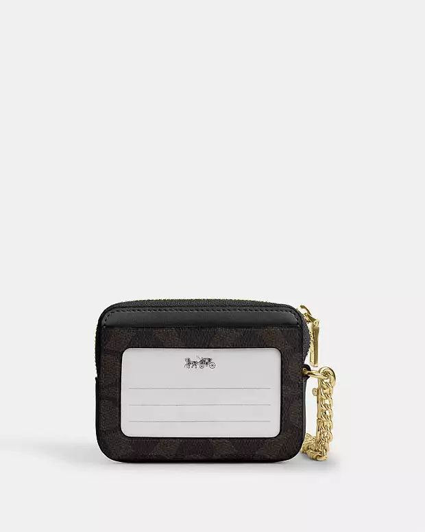 Zip card case
