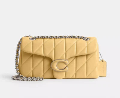 Tabby coach shoulder bag 26 yellow