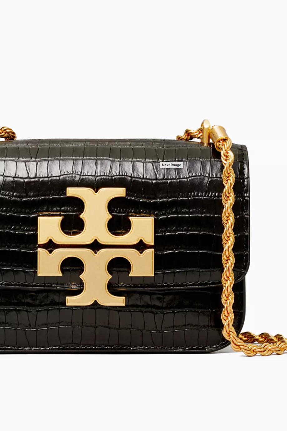 Tory Burch Eleanor snake leather Small Size Bag