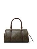 TTORY BURCH Mini T Monogram Coated Barrel Bag