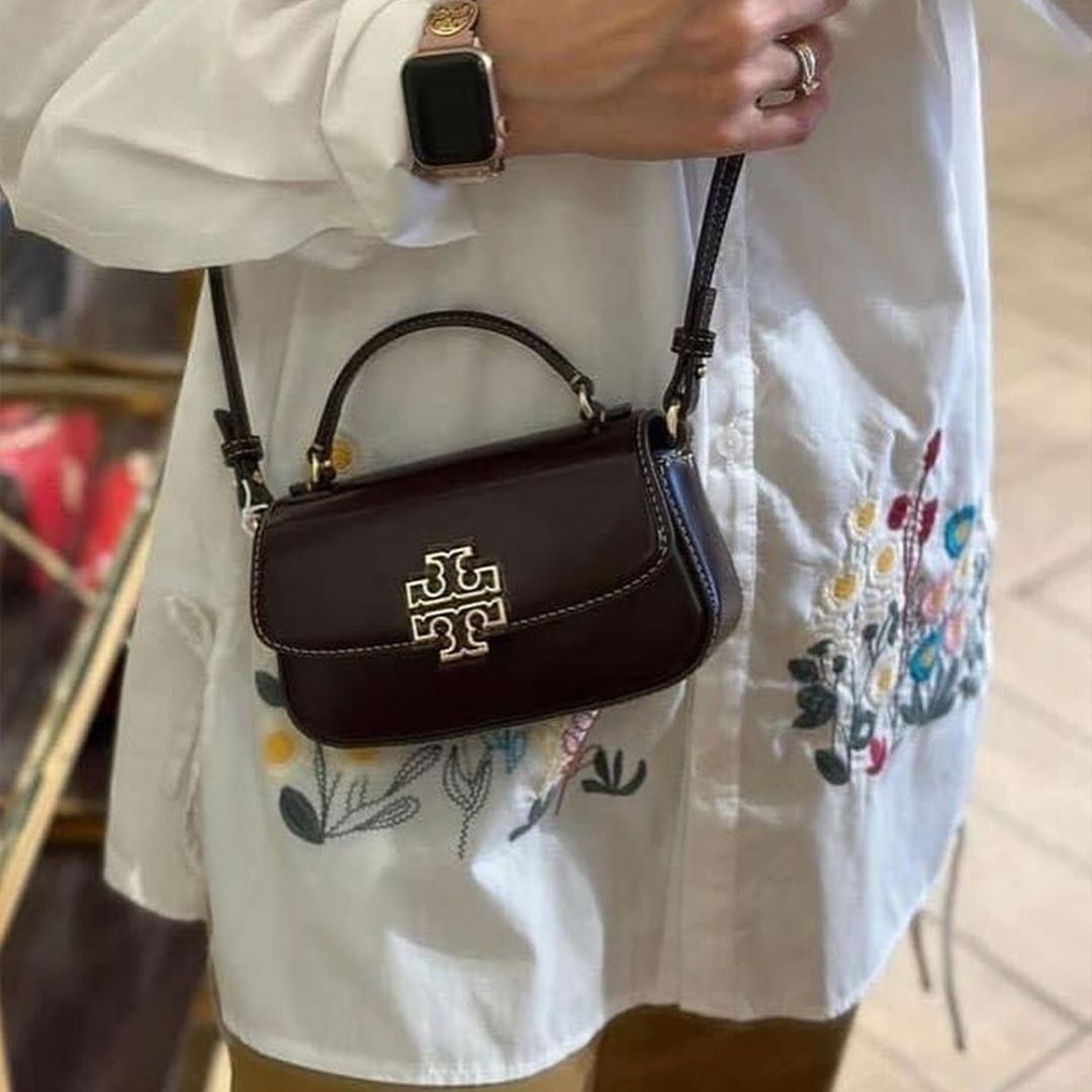 Tory Burch Britten Mini Top Handle Crossbody