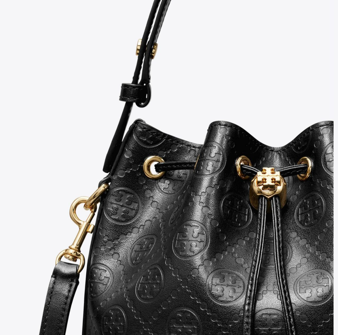 Tory Burch
T Monogram Debossed Bucket Bag