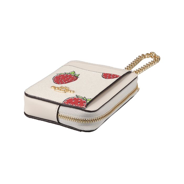 Zip card strawberry