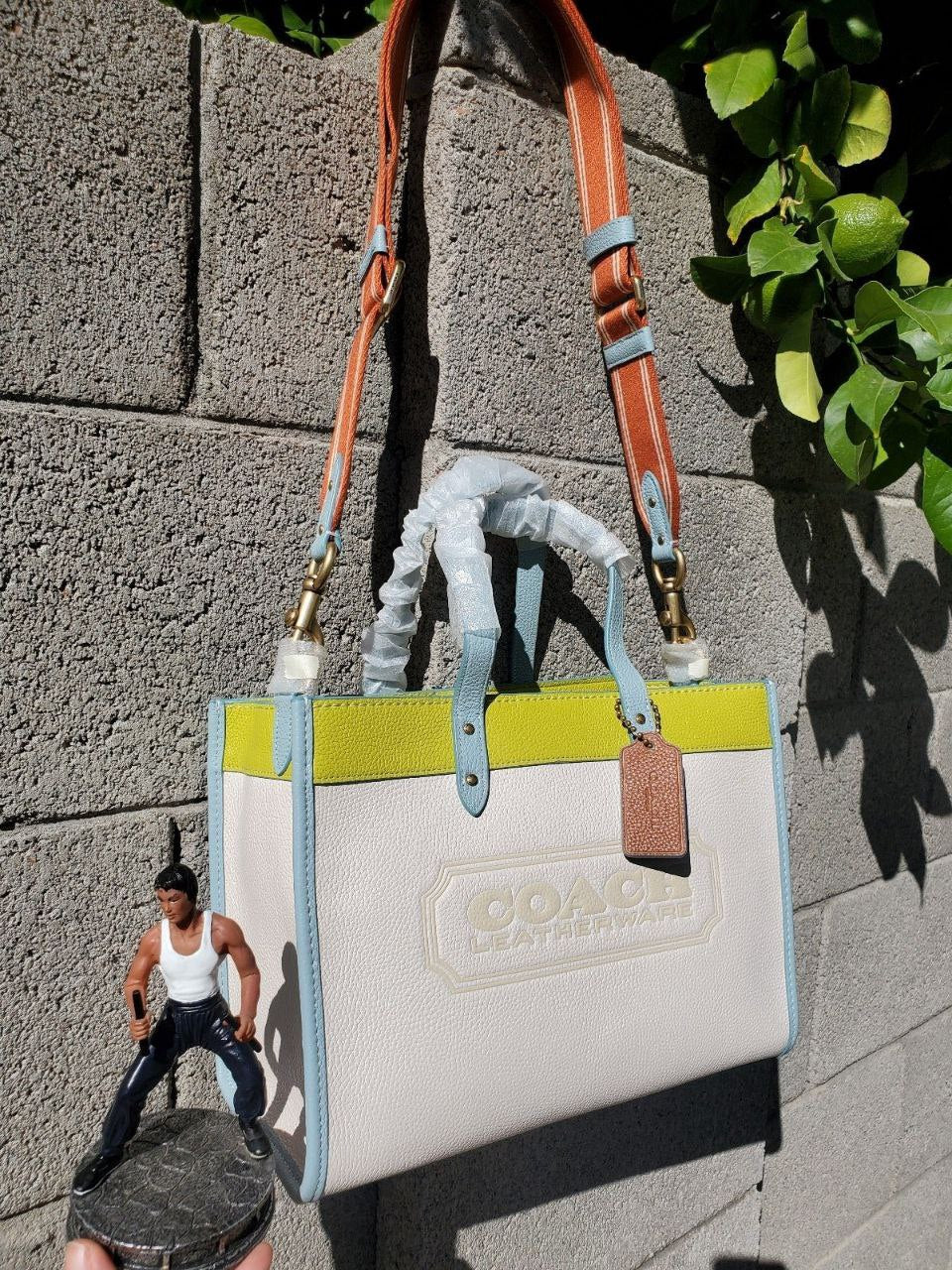 Coach Colour-Block Field Tote Bag 30