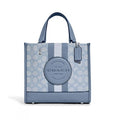 Coach Dempsey Tote 22 In Signature Jacquard