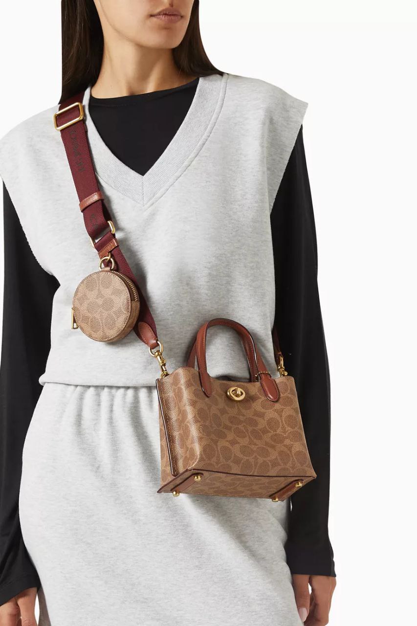 Coach Willow 18 Tote Bag in Leather