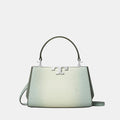 Tory Burch Mini Eleanor Snake-Embossed Satchel