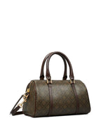 TTORY BURCH Mini T Monogram Coated Barrel Bag