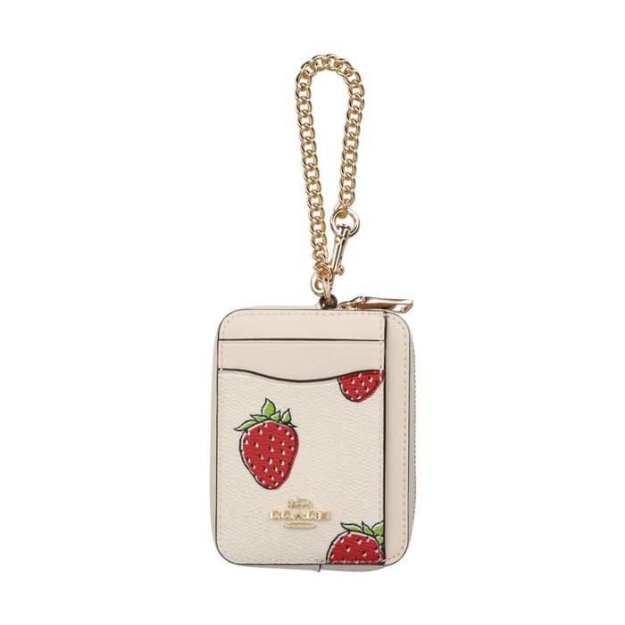 Zip card strawberry