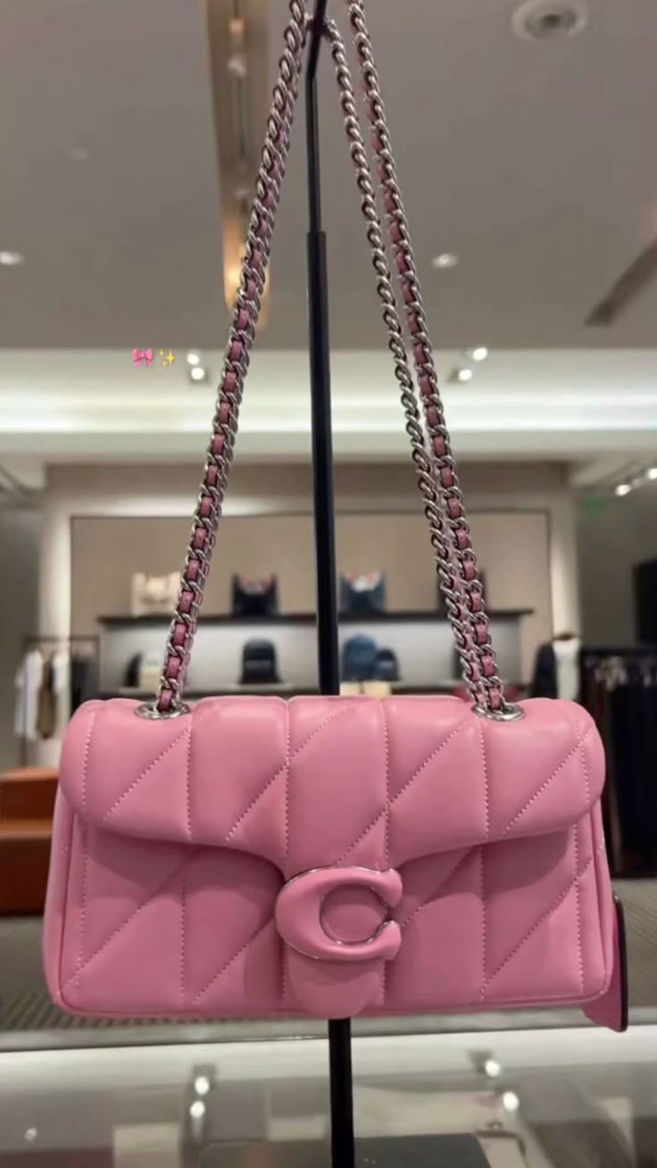 Tabby coach shoulder bag 26 pink