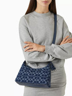 Juliet Shoulder Bag 25 In Signature Denim