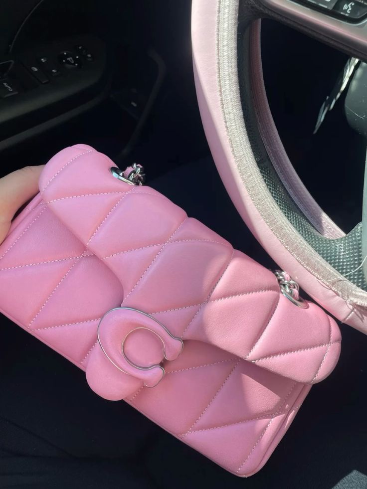 Tabby coach shoulder bag 26 pink