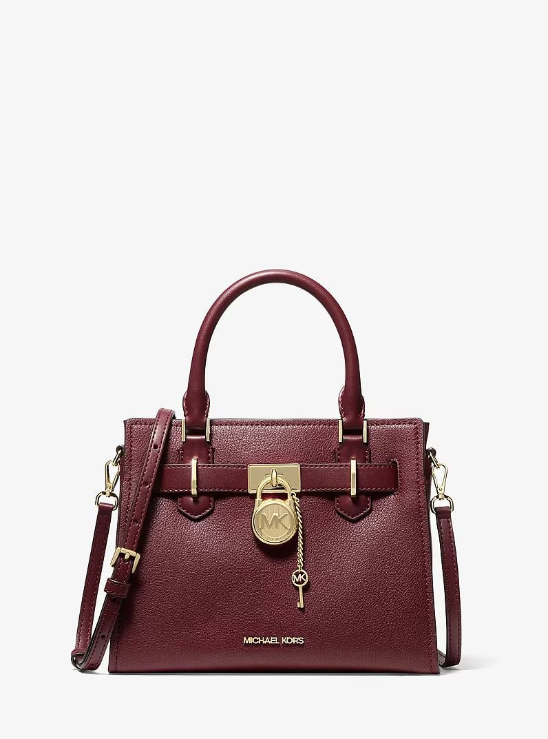 Michael Kors Hamilton medium Leather Satchel