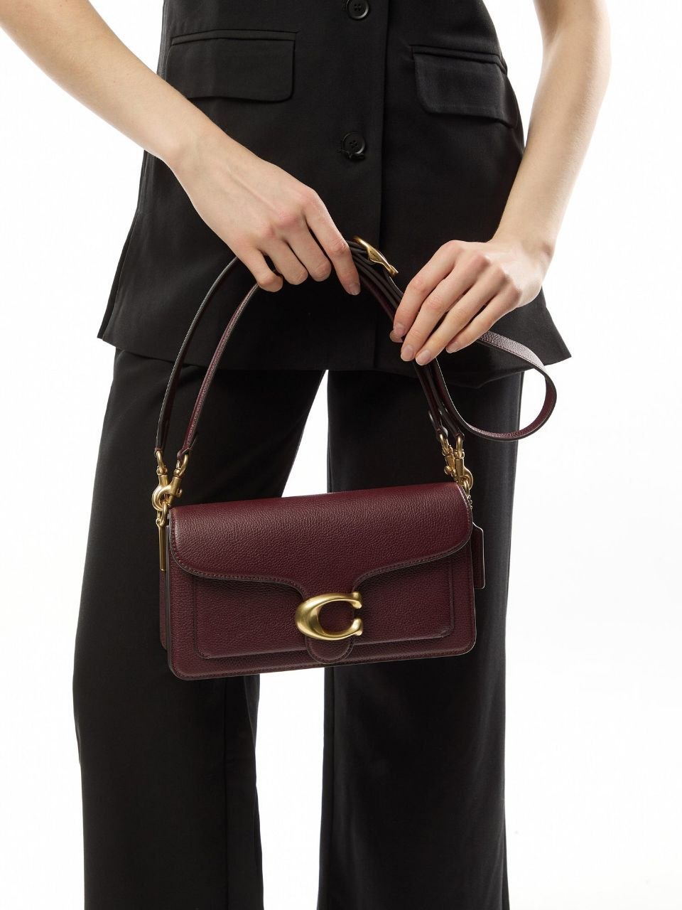 Tabby coach 26 burgandy