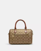 Coach Rowan Satchel Bag In Signature Canvas