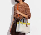 Coach Colour-Block Field Tote Bag 30