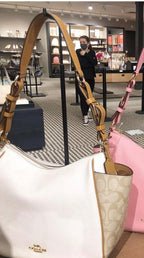 Coach Rori Shoulder Bag In Colorblock Signature Canvas