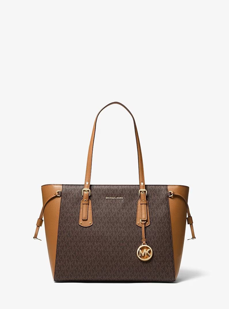 Michael kors 
Voyager  large  Logo Tote Bag
