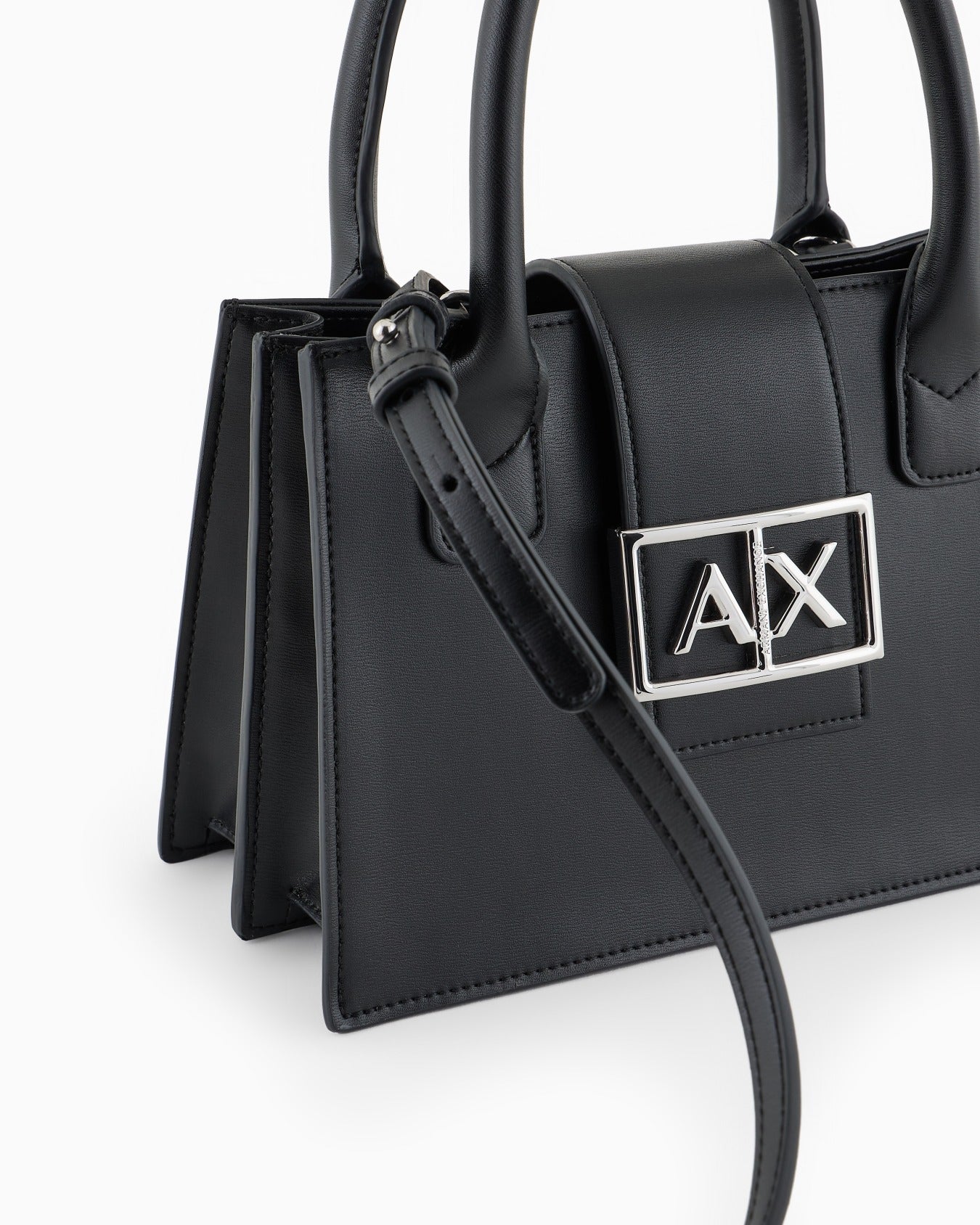 Tote bag in coated fabric                   (Armani Exchange)